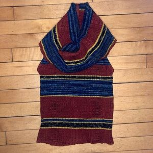 Free People cowl neck sweater. Sz M.